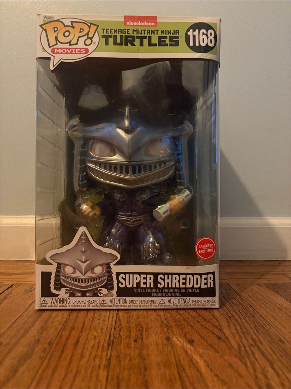 TMNT Super shredder funko pop #1168 (gamestop exclusive)